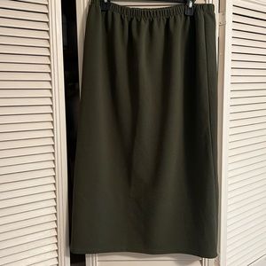 COPY - ZadieB’s Olive Green Skirt
